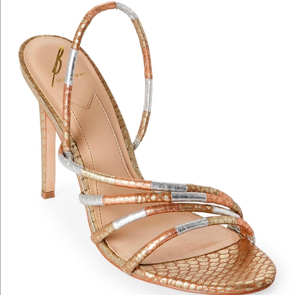 B Brian Atwood slingback sandal